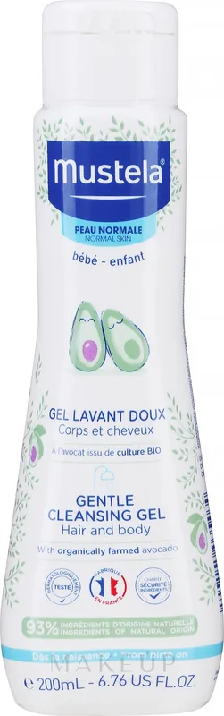 Newborns Gentle Cleansing Gel - Bath and Body