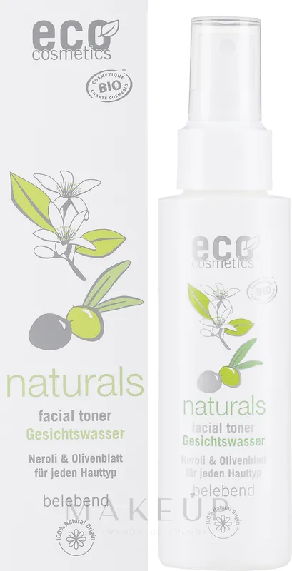 Refreshing Face Tonic "Orange and Olive Leaves" - Skin Care Products