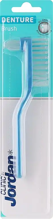 Denture Brush, navy - Bath and Body