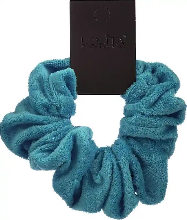 Velvet Scrunchie, turquoise XL - Accessories