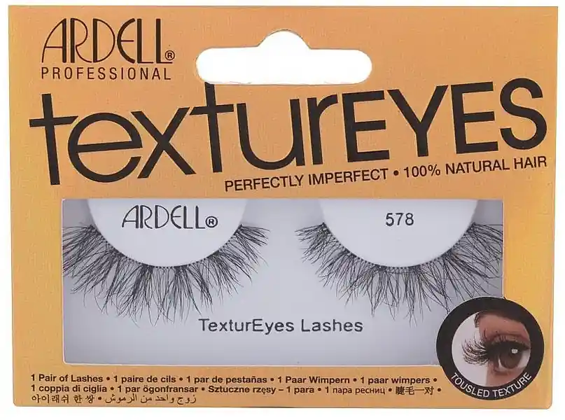 Ardell TexturEyes 578 False Eyelashes Black - Makeup