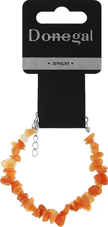 Beaded Bracelet, 6428, Amber - Costume jewelry