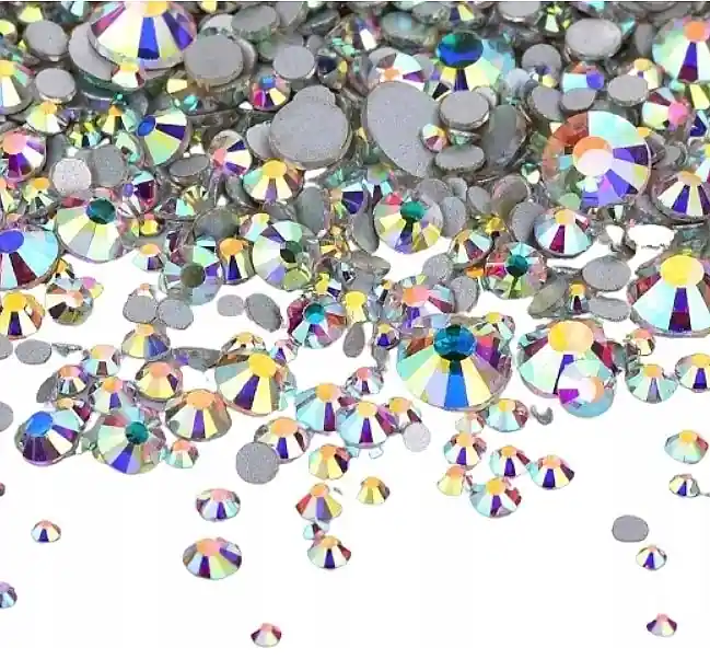 Zirconium Nail Crystals, opal - Nails