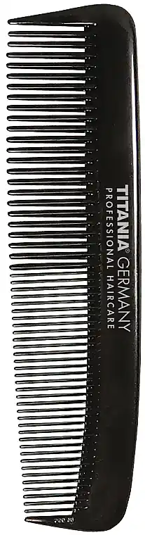 Men Pocket Hair Comb, 12,5 cm, black - Accessories