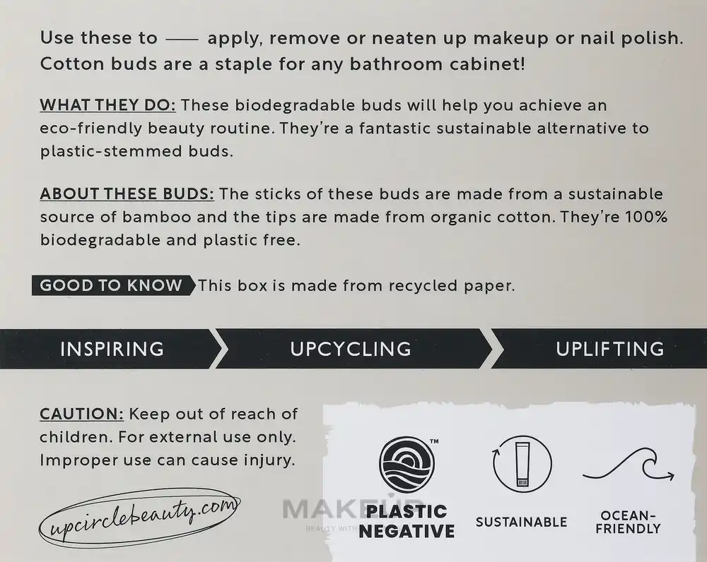 Ecological Cotton Buds - Accessories