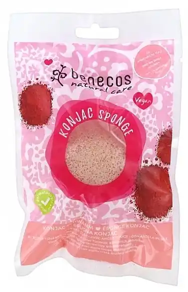 Facial Wash Sponge "Red Clay" - Accessories