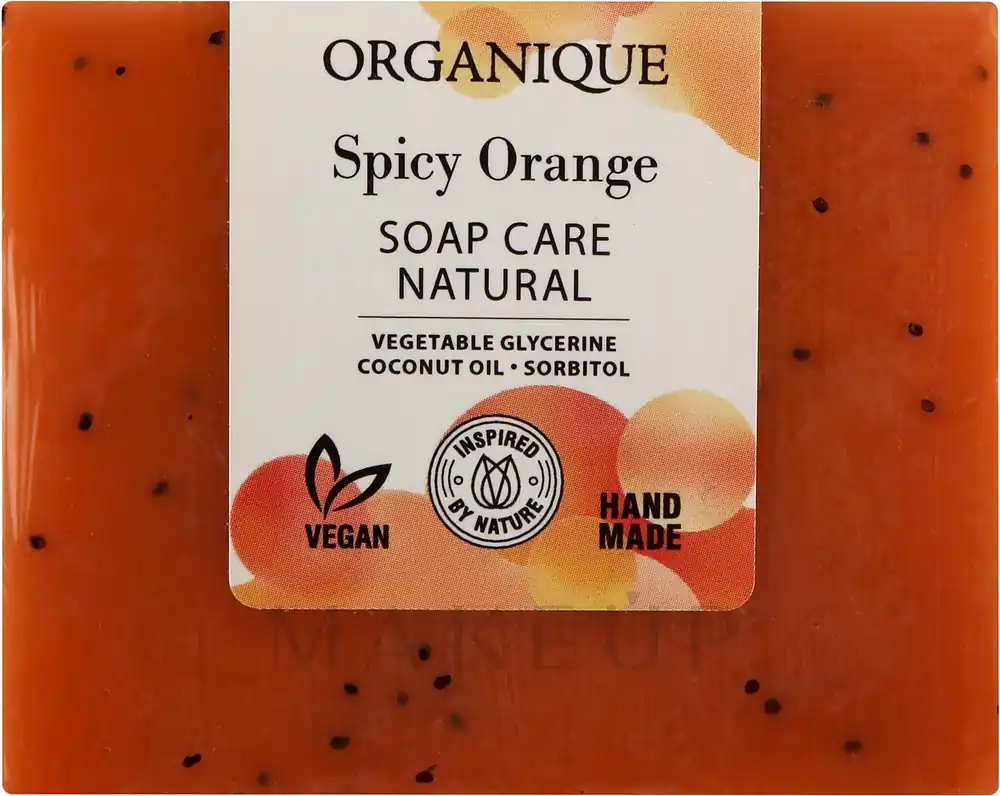 Natural Cube Soap 'Spicy Orange' - Bath and Body