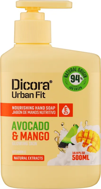 Mango & Avocado Nourishing Hand Soap with Vitamin E - Bath and Body