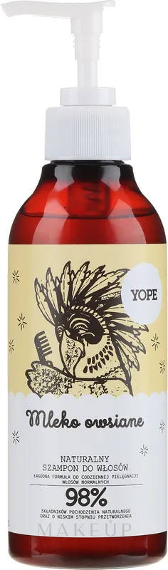 Natural Oat Milk Shampoo for Normal Hair