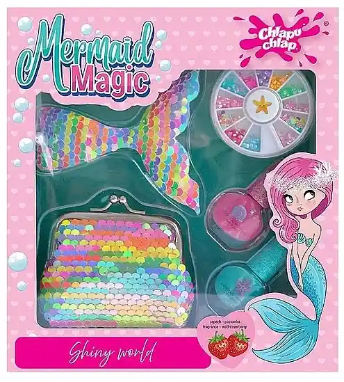 Girls' Makeup Set with Hair Clip, 5 products - Nails