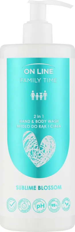 2in1 Sublime Blossom Hand & Body Soap - Bath and Body