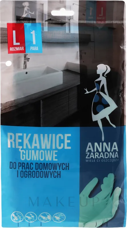 Rubber Gloves, size L - Anna Zaradna