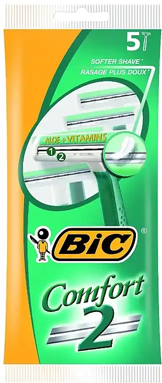 Comfort 2 Shaving Razor, 5pcs - Men
