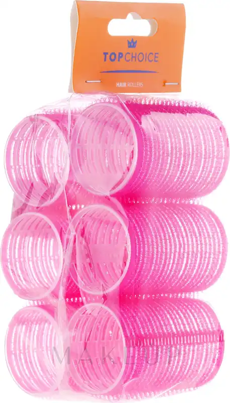 Velcro Curlers, diameter 38 mm, 6 pcs, 0386 - Accessories