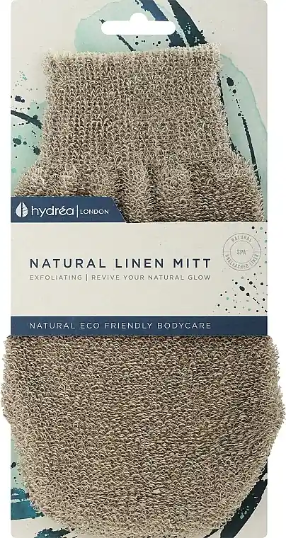 Linen SPA Mitt MT04, 23 cm, grey - Accessories