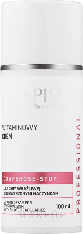 Vitamin Cream for Sensitive Skin with Enlarged Capillary - Skin Care Products