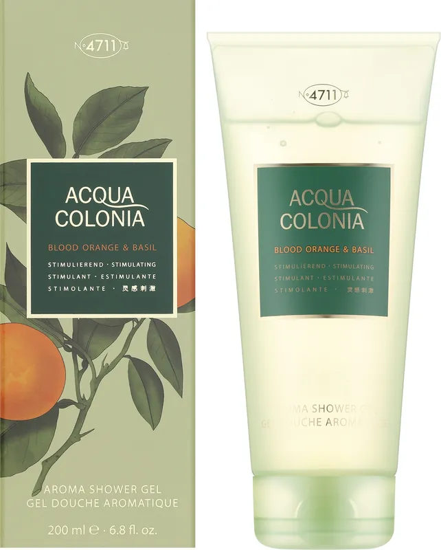Maurer & Wirtz 4711 Acqua Colonia Blood Orange & Basil - Bath and Body