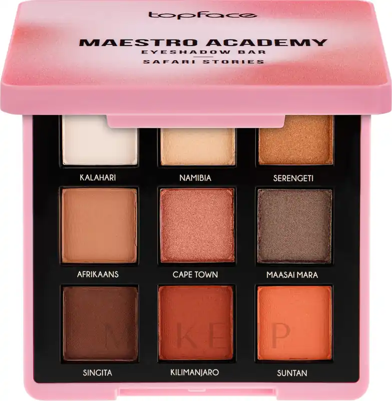 Topface Maestro Academy Eyeshadow Bar - Makeup