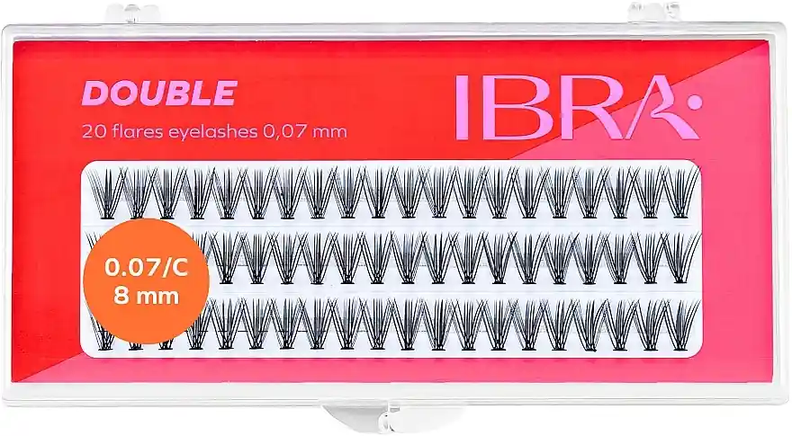 Ibra 20 Flares Tangle Free Double Eyelash - Makeup
