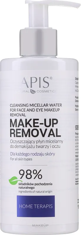 APIS Professional Home TerApis Smoothing Cleansing Micellar Fluid - Makeup