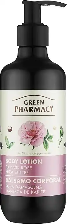 Damask Rose & Shea Butter Body Lotion - Bath and Body