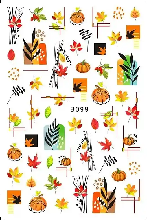 Nail Stickers B099 - Nails