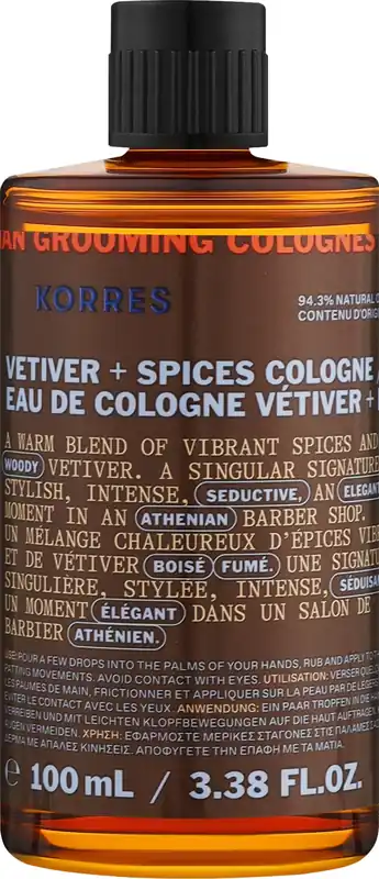 Vetiver & Spices Eau de Cologne - Perfume