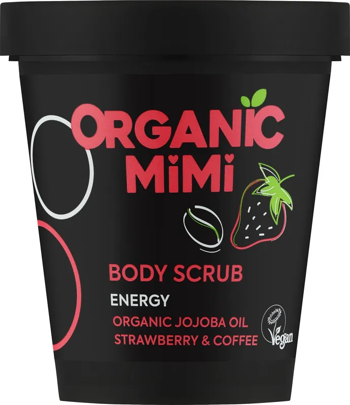 Strawberry & Coffee Energy Body Scrub - Bath and Body