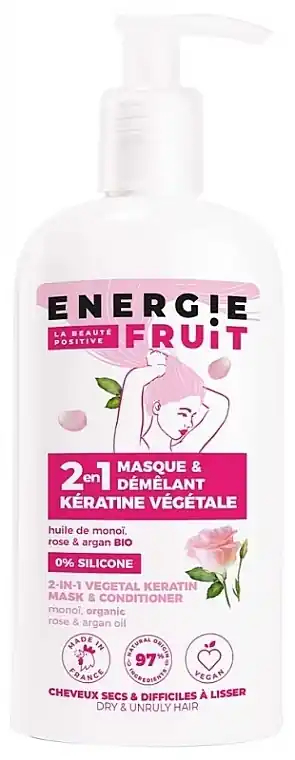 2-in-1 Mask & Conditioner 'Monoi, Rose & Argan Oil'