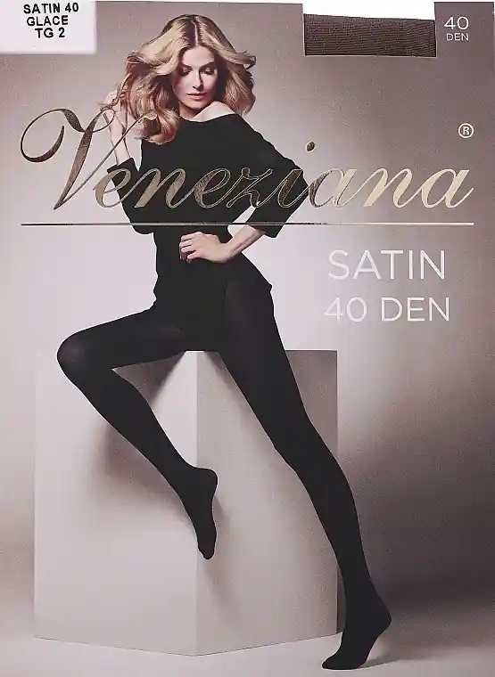 Women's Tights "Satin", 40 Den, glace - Clothes