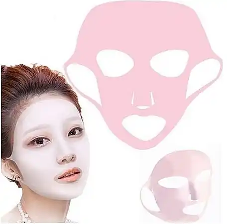 Silicone Mask for Beauty Treatments, pink - Skin Care Products