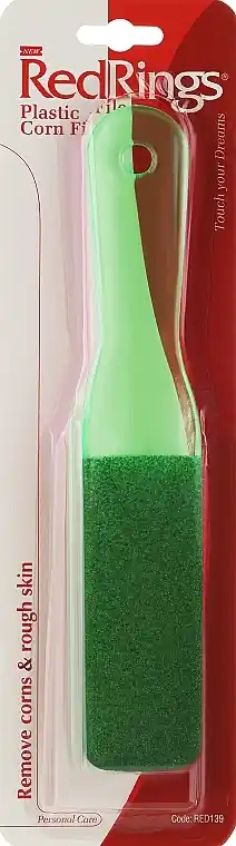 Foot file 139, green - Accessories