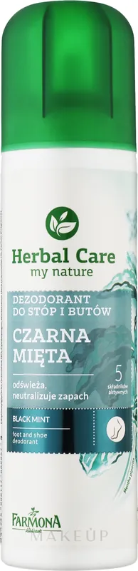 Foot Deodorant "Black Mint" - Bath and Body