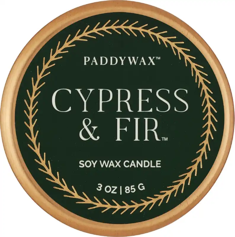 Scented Candle in Jar 'Cypress & Fir' - Bath and Body