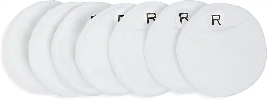 Reusable Skin Cleansing Discs, 7 pcs, white - Accessories