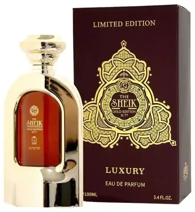 Khalis The Sheik N.77 Luxury Gold Edition - Perfume
