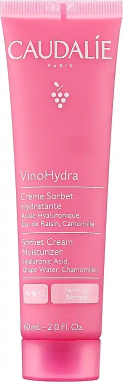 Moisturizing Face Cream-Sorbet with Hyaluronic Acid, Chamomile & Grape Water