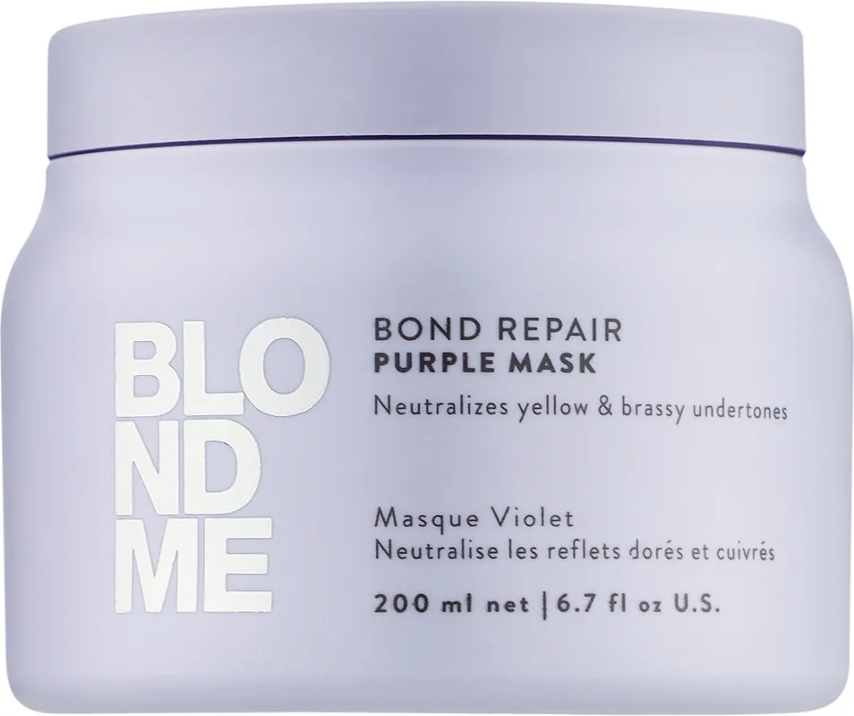Neutralizing Purple Mask for All Shades of Blonde - Hair