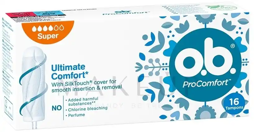Tampons, 16 pcs - Bath and Body