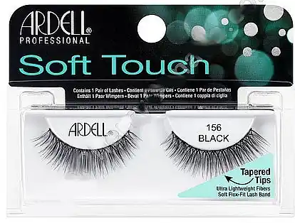 Ardell Soft Touch Eye Lashes Black 156 - Makeup