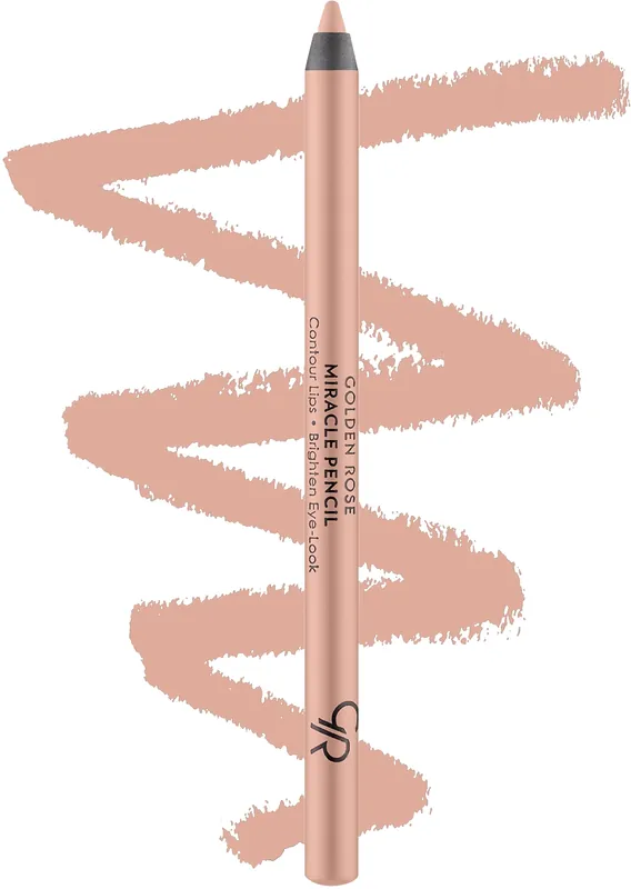 Golden Rose Miracle Pencil Contour Lips Brighten Eye-Look