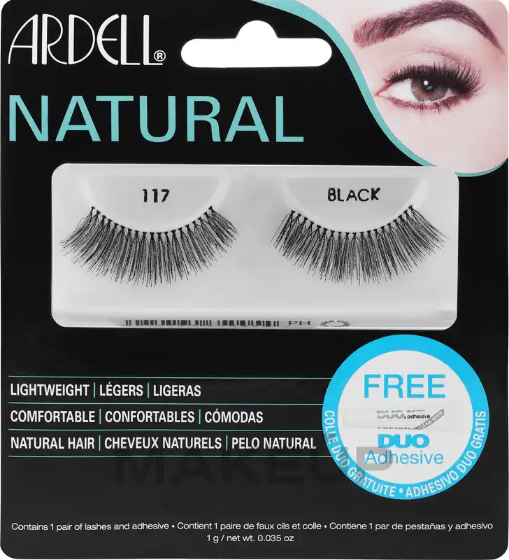 Ardell Natural Demi Black 117 - Makeup