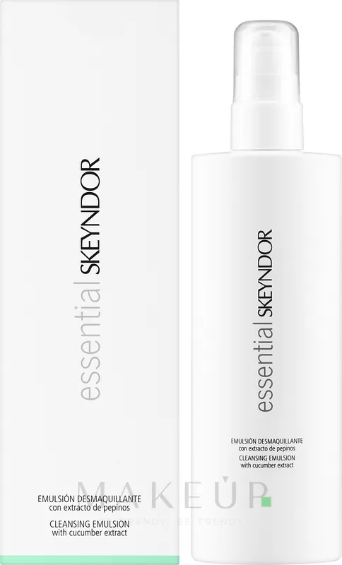 Skeyndor Essential Cleansing Emulsion with Cucumber Extract - Makeup