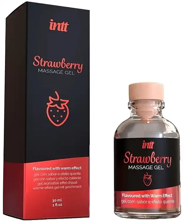 Strawberry Intimate Massage Gel - Health & Care
