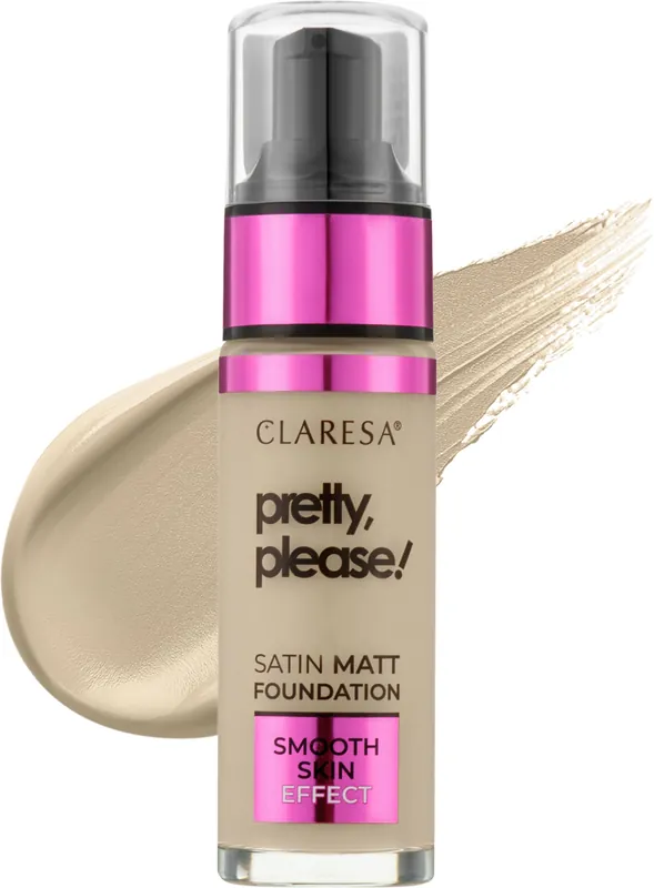 Claresa Pretty, Please!Satin Matt Foundation - Makeup