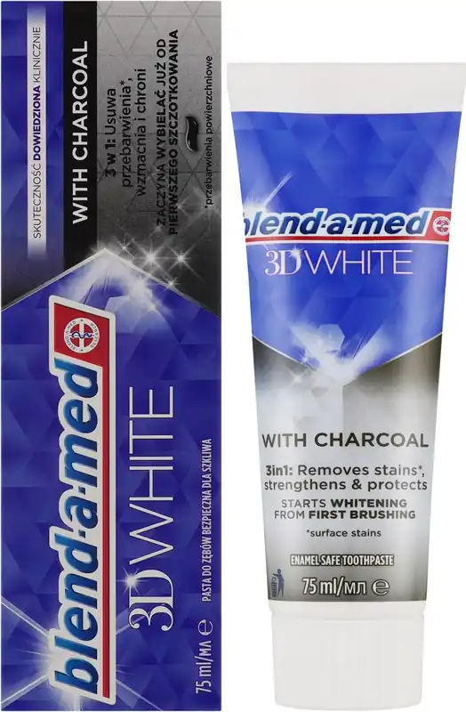 Whitening & Deep Cleansing Toothpaste with Charcoal Extract - Bath and Body