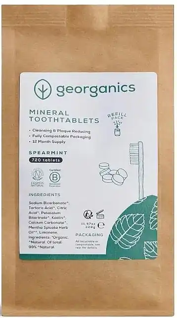 Mint Teeth Cleansing Tablets - Bath and Body