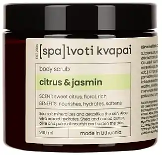 Citrus & Jasmin Body Scrub - Bath and Body