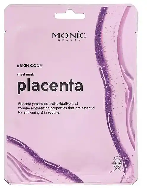 Facial sheet mask with placenta extract - Skin Care Products