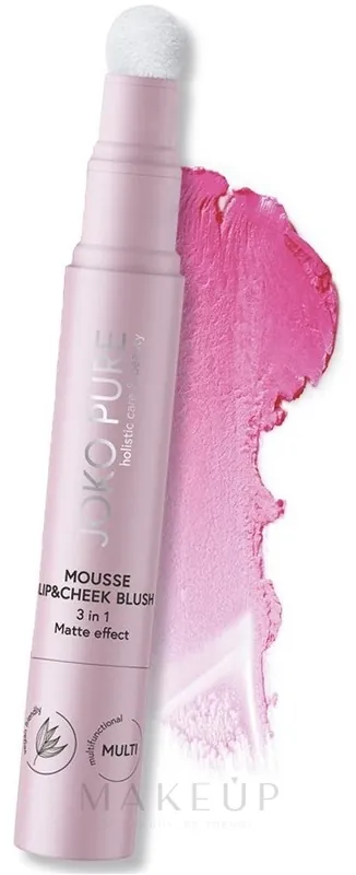 Joko Pure Mousse Lip & Cheek Blush 3 In 1 - Makeup